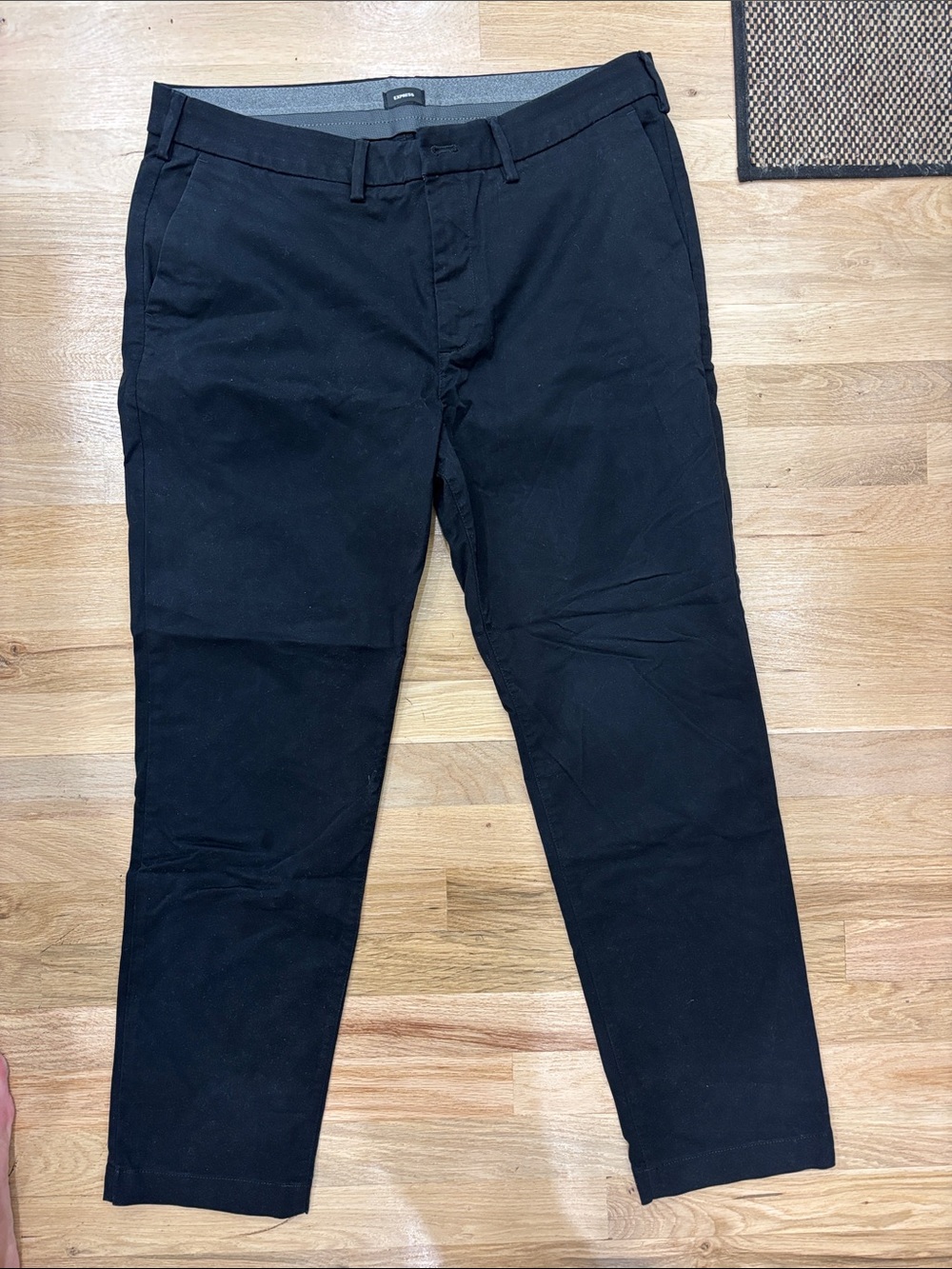 Express Men's Black Chino Pants